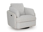 Alainmont Next-Gen Nuvella Swivel Power Recliner