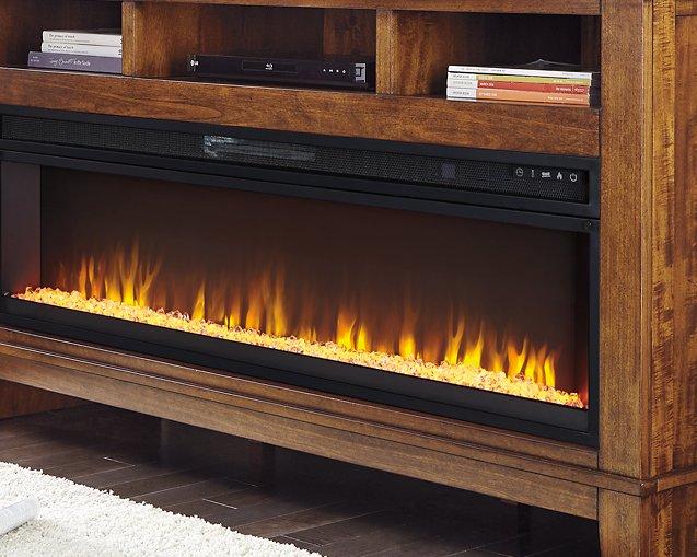 Camdill 80 TV Stand with Electric Fireplace