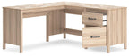 Battelle 60 Home Office Desk with Return