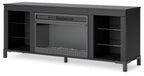 Cayberry 60 TV Stand with Electric Fireplace