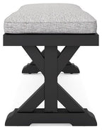 Beachcroft Outdoor Bench with Cushion