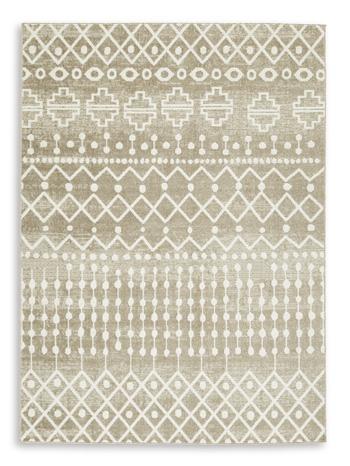Bunchly 4'11 x 7'2 Washable Rug
