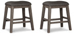 Caitbrook Counter Height Upholstered Bar Stool