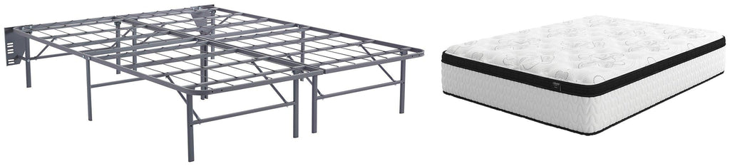 Chime 12 Inch Hybrid 2-Piece Mattress Package