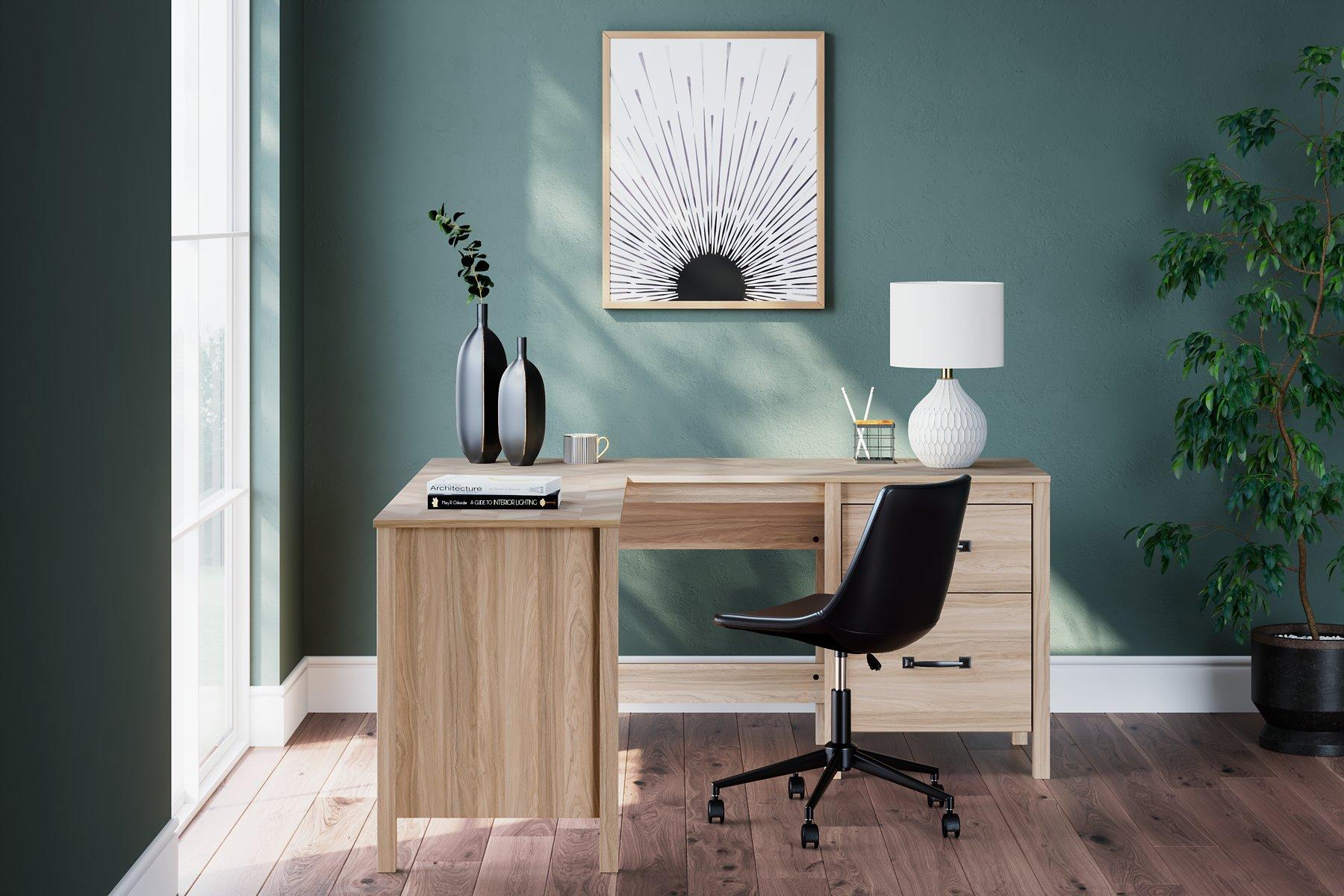 Battelle 60 Home Office Desk with Return