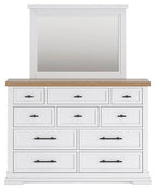 Ashbryn Dresser and Mirror