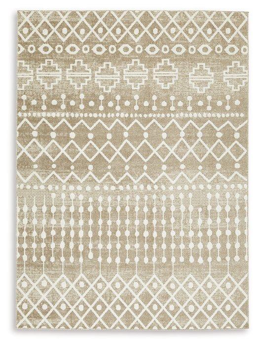 Bunchly 4'11 x 7'2 Washable Rug