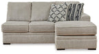 Calnita 2-Piece Sectional with Chaise