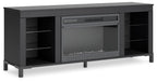 Cayberry 3-Piece Entertainment Center with Electric Fireplace