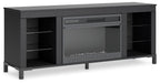 Cayberry 60 TV Stand with Electric Fireplace