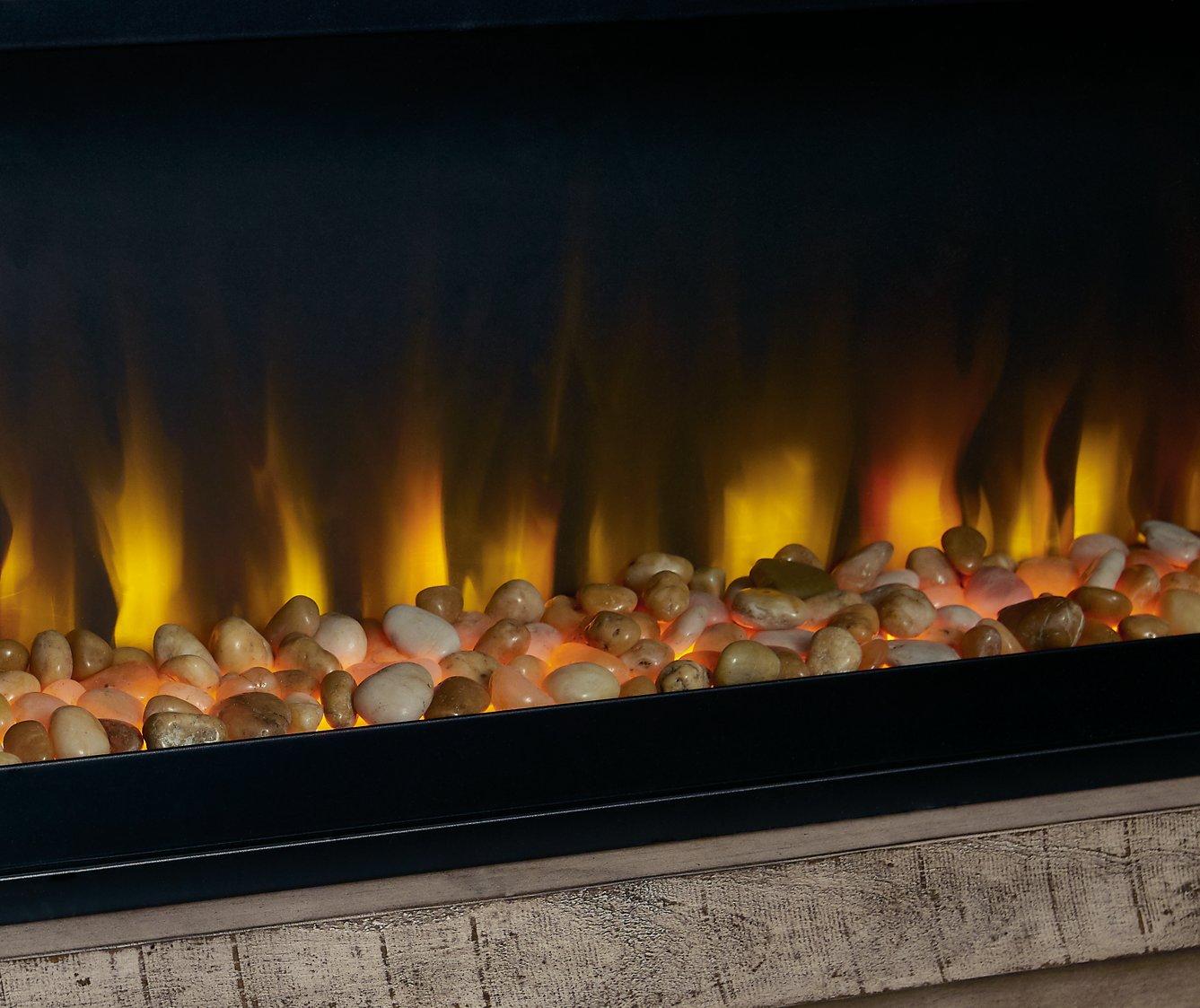 Camdill 80 TV Stand with Electric Fireplace