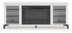 Brollevi 60 TV Stand with Electric Fireplace