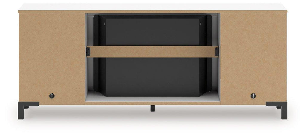 Brollevi 60 TV Stand with Electric Fireplace
