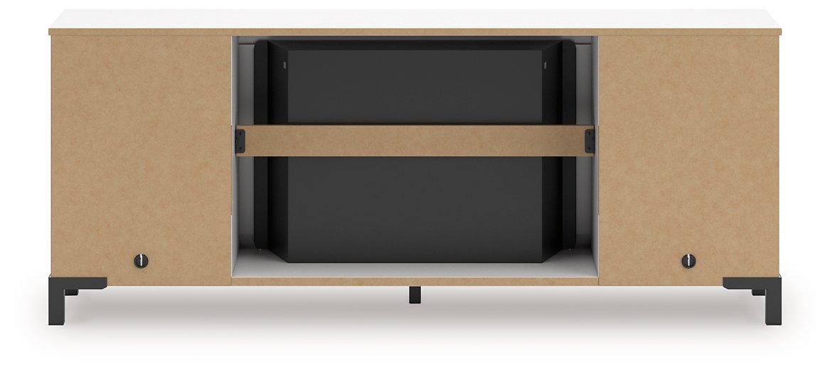 Brollevi 60 TV Stand with Electric Fireplace