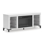 Brollevi 60 TV Stand with Electric Fireplace