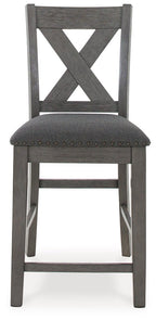 Caitbrook Counter Height Dining Table and Bar Stools (Set of 7)