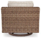 Beachcroft Outdoor Swivel Lounge with Cushion