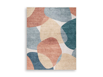 Chanleigh Washable 7'6 x 9'6 Area Rug