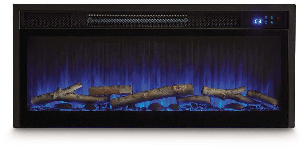 Cayboni 71 TV Stand with Electric Fireplace
