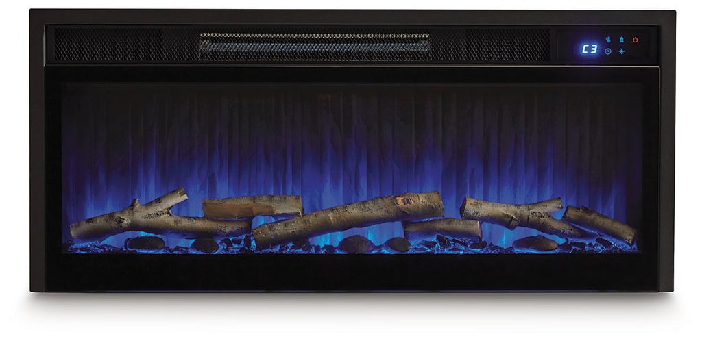 Cayboni 71 TV Stand with Electric Fireplace