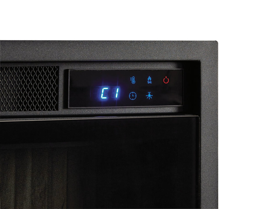 Cayboni 71 TV Stand with Electric Fireplace