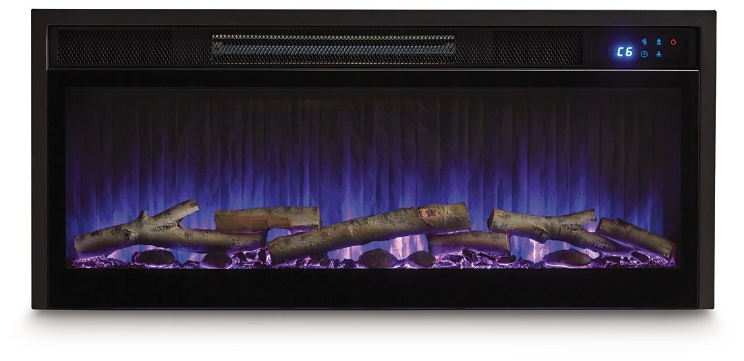 Cayboni 71 TV Stand with Electric Fireplace