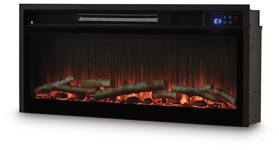 Cayboni 71 TV Stand with Electric Fireplace