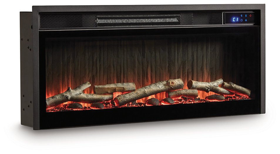 Cayboni 71 TV Stand with Electric Fireplace