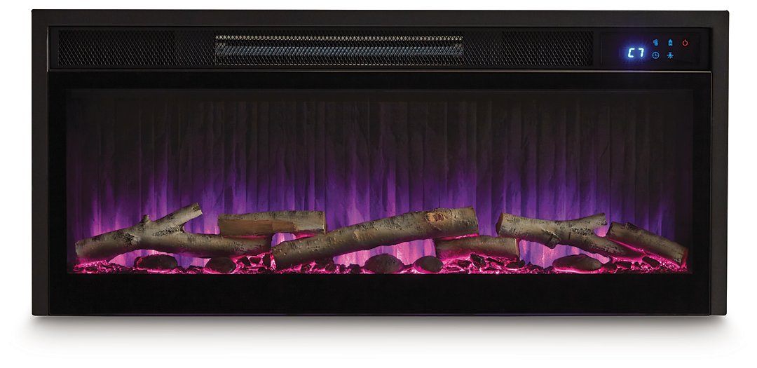 Cayboni 71 TV Stand with Electric Fireplace