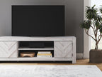 Cayboni 71 TV Stand with Electric Fireplace
