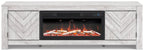 Cayboni 71 TV Stand with Electric Fireplace