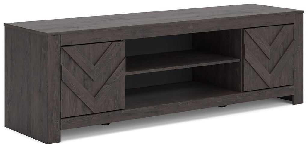 Cayboni 71 TV Stand with Electric Fireplace