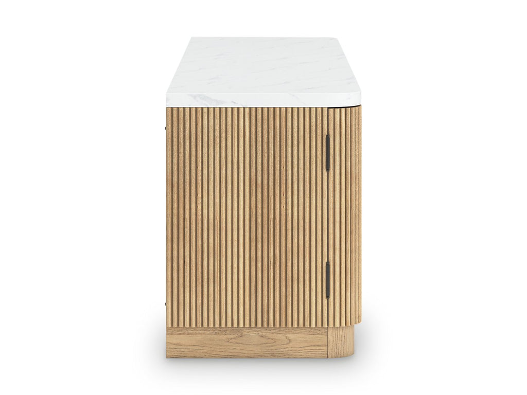 Camdill 80 TV Stand with Electric Fireplace