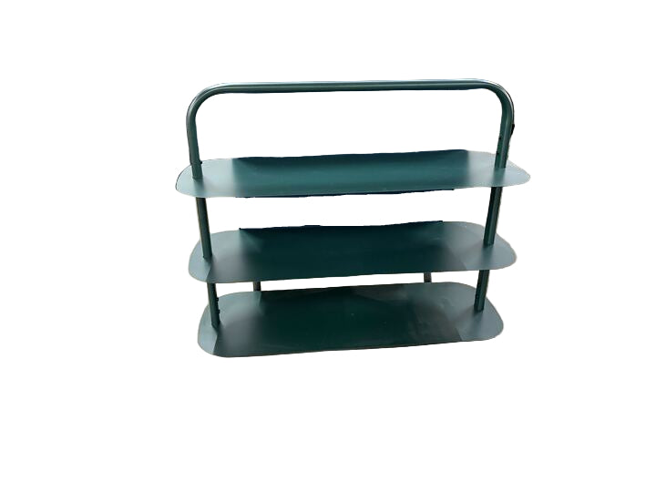Bed Bath & Beyond Metal 3-Tier Low Shelf