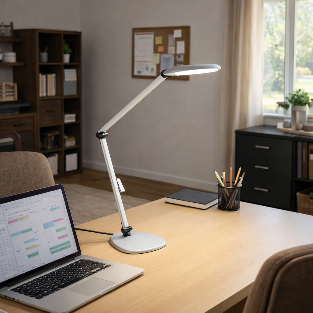 Astra 3 Double Arm Table Lamp Task Light