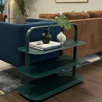 Bed Bath & Beyond Metal 3-Tier Low Shelf